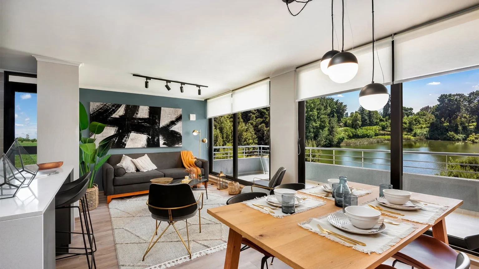 Amplitud y exclusividad
Los espacios de tu nuevo hogar son más amplios, iluminados y con la mejor vista al paisaje.
